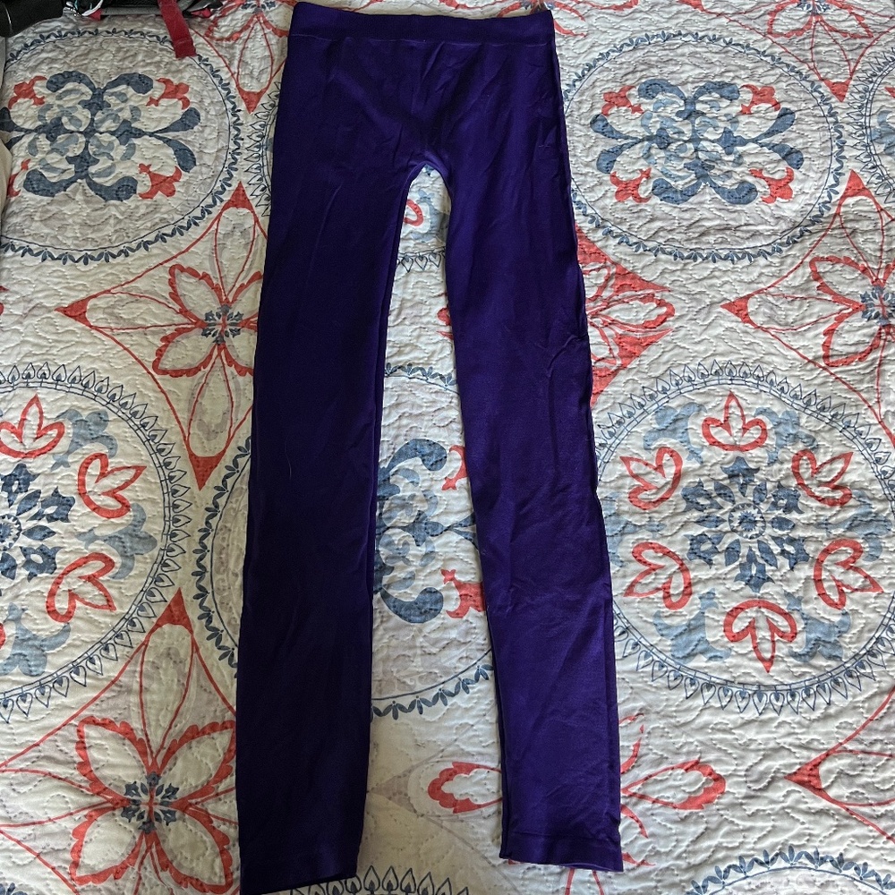 Purple Leggings, NWOT, Active Basics S/M